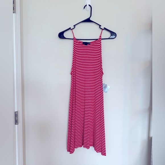 Jw Style Dresses & Skirts - Red and White Striped Dress Women’s Size Large